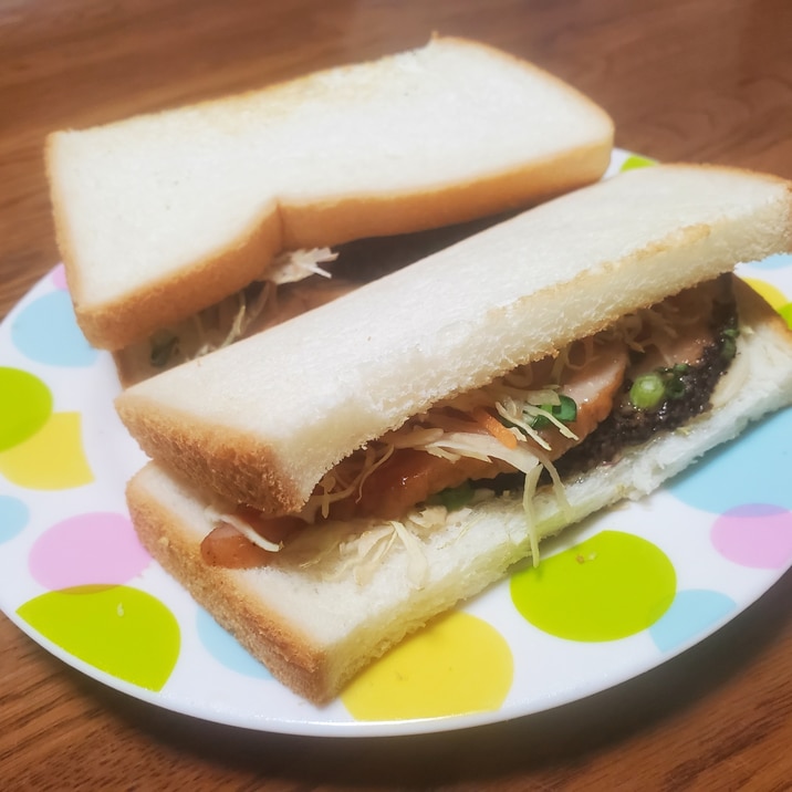 鴨ローストのサンドイッチ